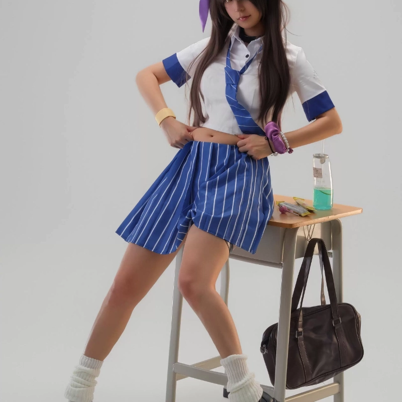 Kostium Cosplay Naga, Mundurek – Knee High Sock Women recenzja i cena