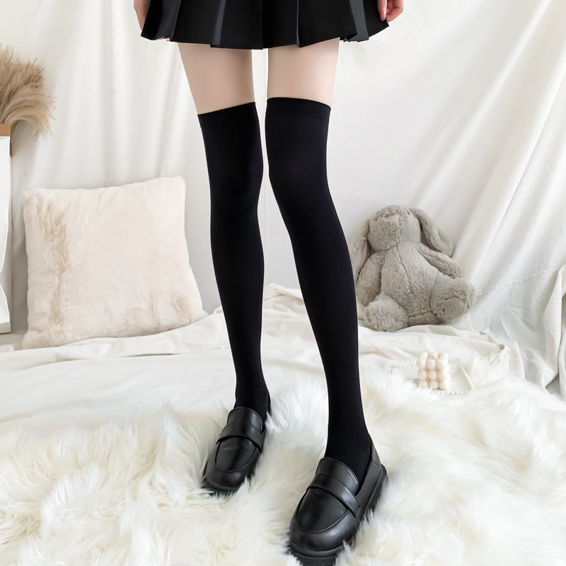 Ultracienkie damskie jedwabne  – Knee High Sock Women recenzja i cena